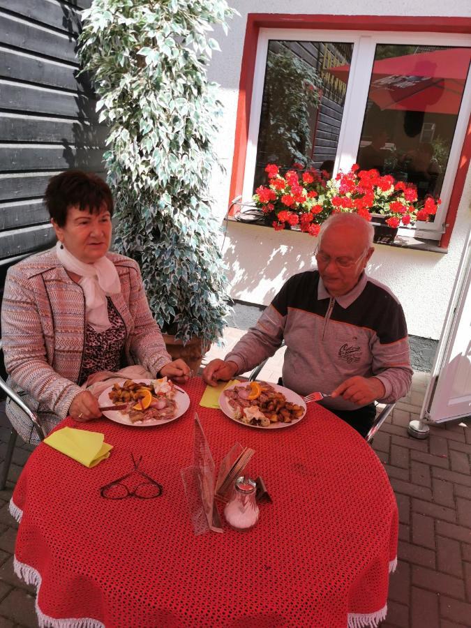 Harzbaude - Gasthaus Bodetal Höhlenort Rübeland Exterior foto